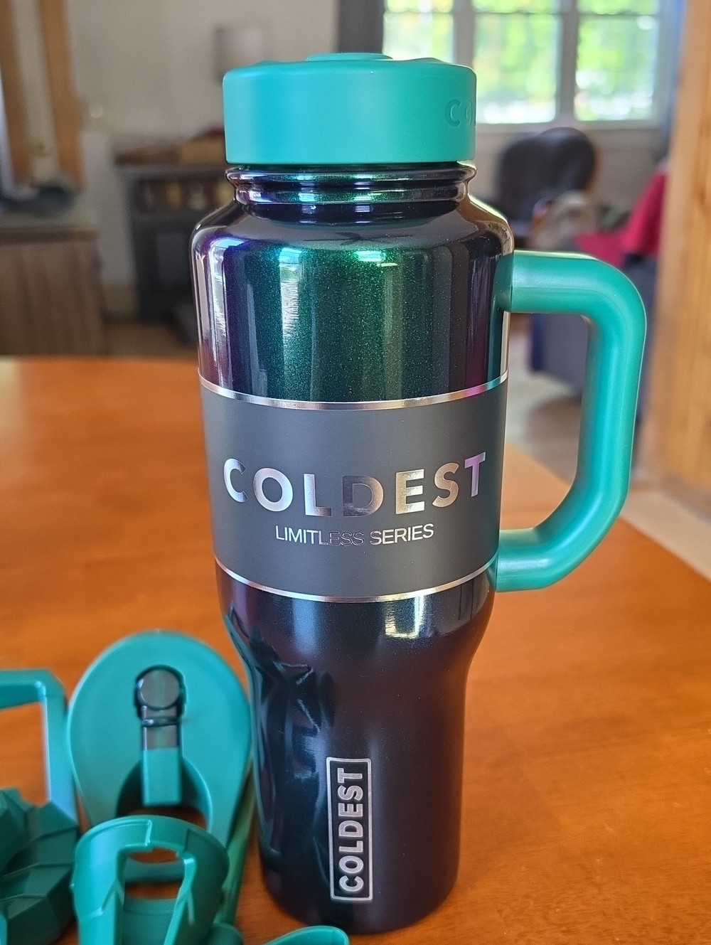 Coldest 36 oz Limitless Bottle - Enchanted Green